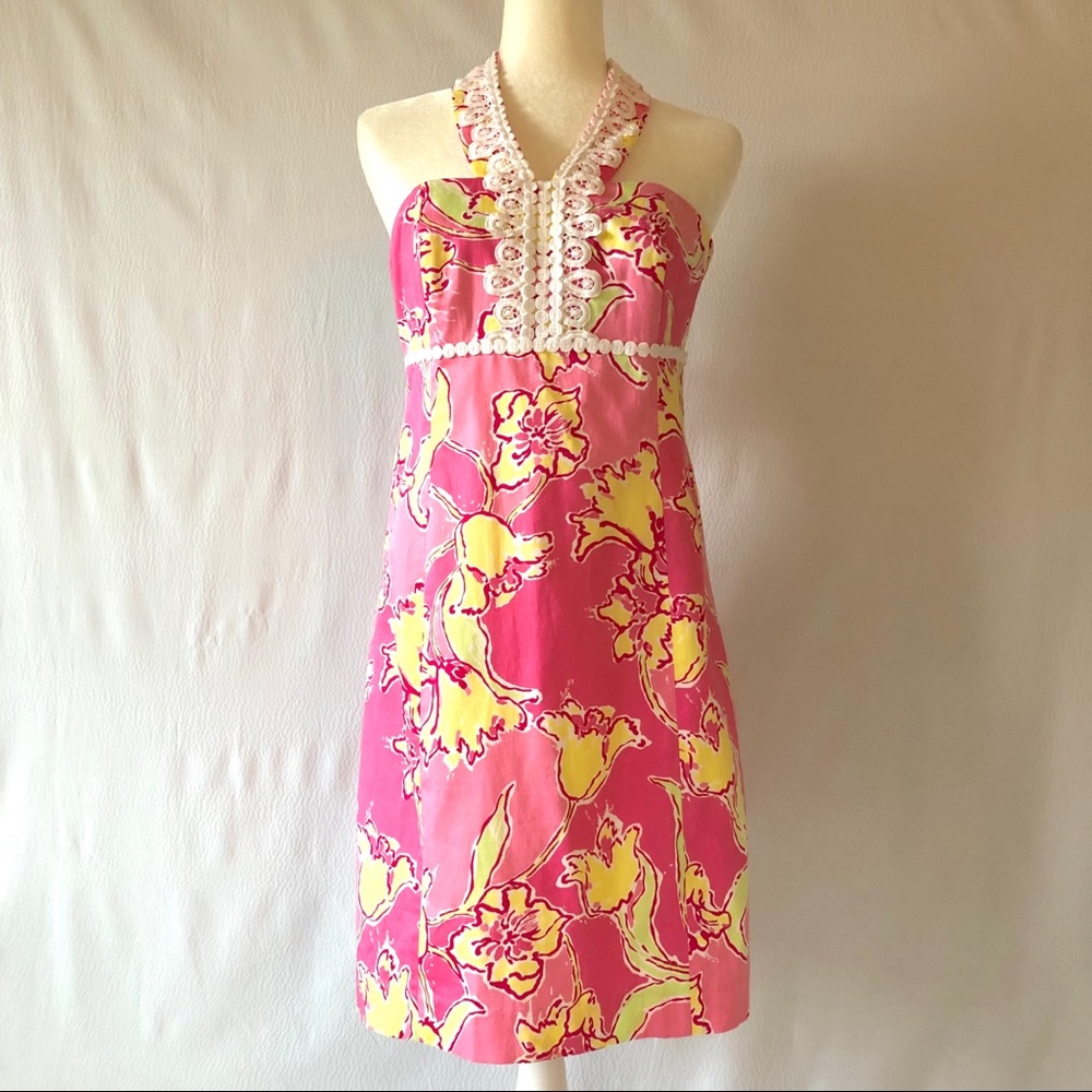 Lilly Pulitzer Hotty Pink Day Lilly Isabelle Dress